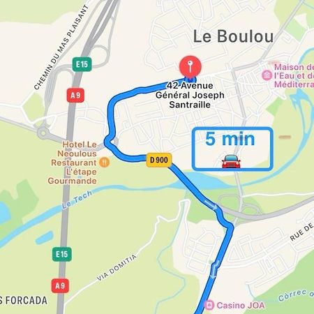 Appart Avec Chambre Lumineux Et Chaleureux Le Boulou Extérieur photo